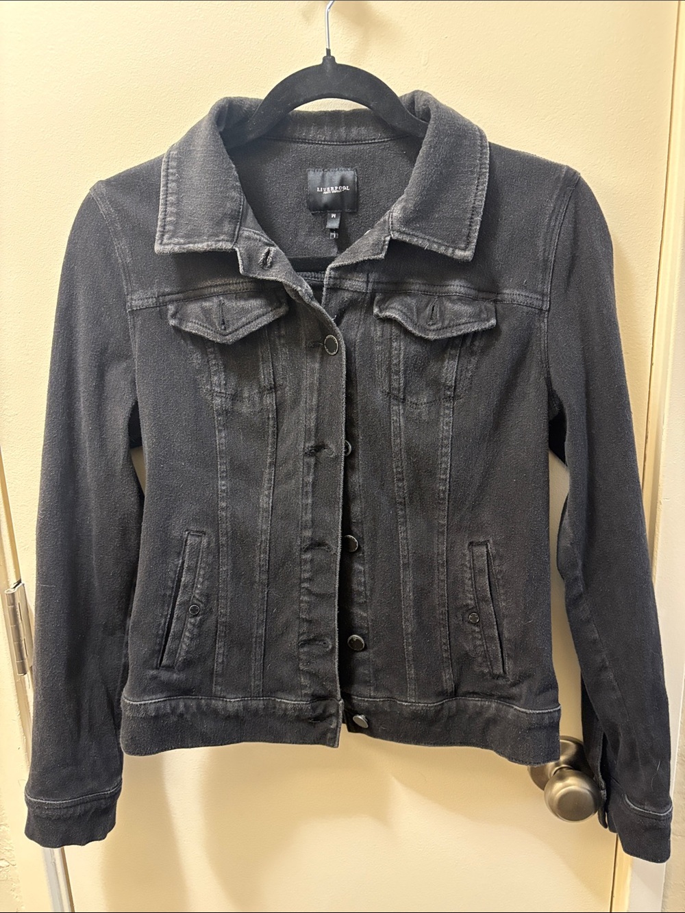 Liverpool Jeans Company Black Denim Jacket